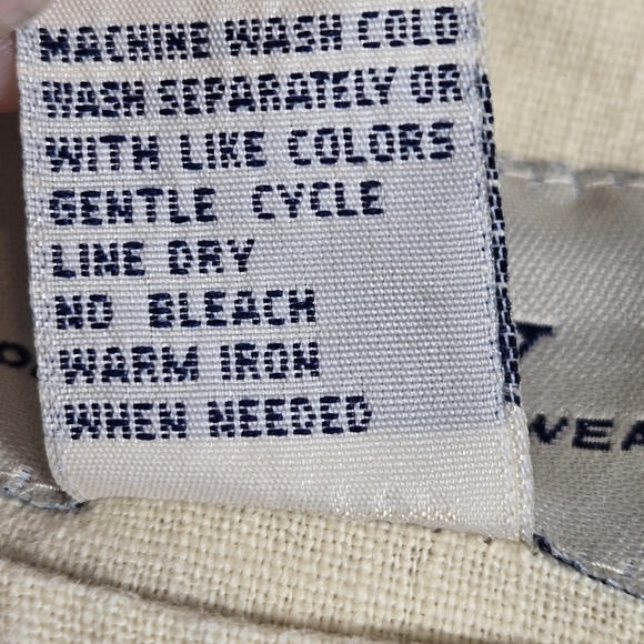 Vintage Original TY Wear Loose Fit Butter Yellow Linen Blend Maxi Dress Small - Picture 13 of 14